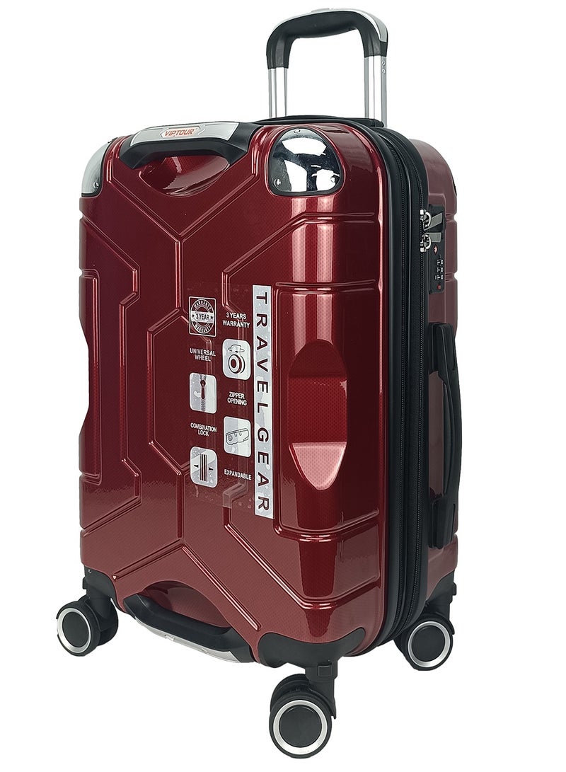 فيبتور طقم حقائب سفر بعجلات من 3 قطع TPC عجلات جانبية صلبة مع قفل TSA - Image 3