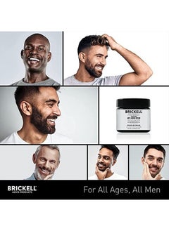 Brickell Men's Products Resurfacing Anti-Aging Face Cream For Men, Natural and Organic Face Moisturizer, Vitamin C Cream For Wrinkles, 2 Ounce, Scented  - Image 4