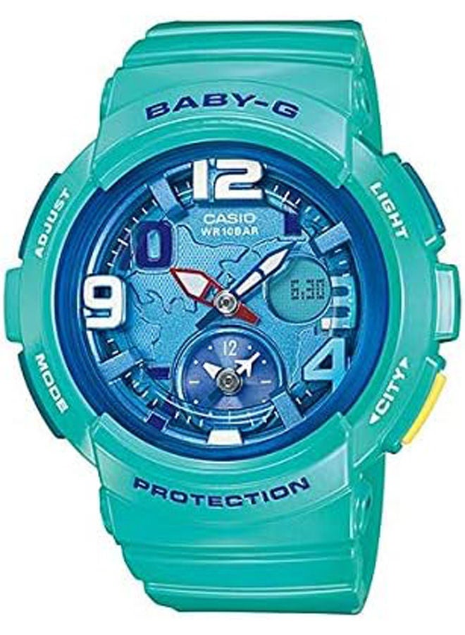 كاسيو ساعة يد من الراتينغ كرونوغراف BGA-190-3BDR - Image 1