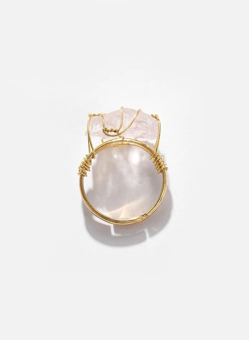 Sohi  Stone Studded Artificial Finger Ring Jewellery for Women | Best Price UAE
