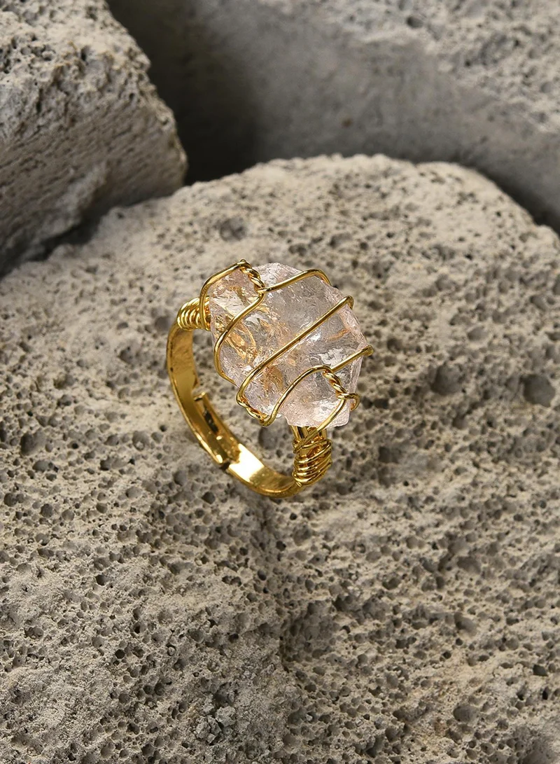 سوهي خاتم إصبع مرصع بالزخارف الاصطناعية