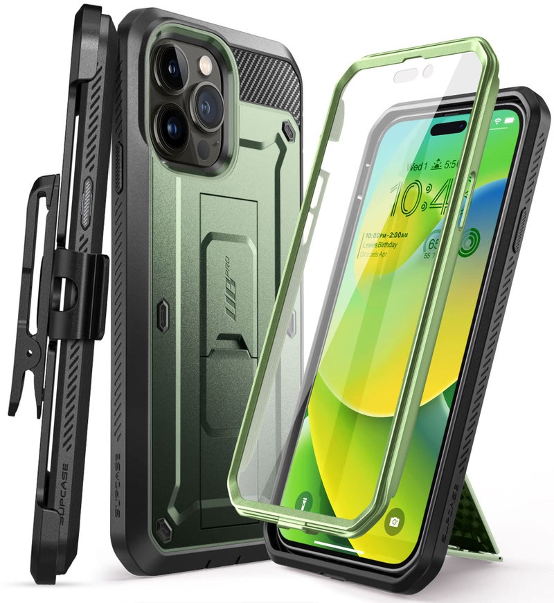 SUPCASE Unicorn Beetle Pro Series Case Designed For iPhone 14 Pro Max 67 2022 Release FullBody Rugged Holster Case With Builtin Screen Protector Protector  Kickstand  BeltClip  Guldan