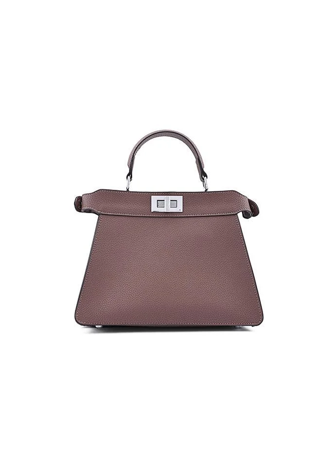 كابلي حقيبة يد جلدية أنيقة