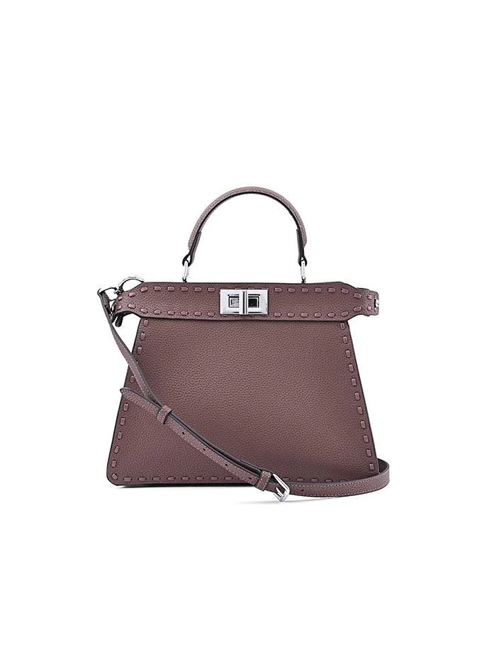 كابلي حقيبة يد جلدية أنيقة