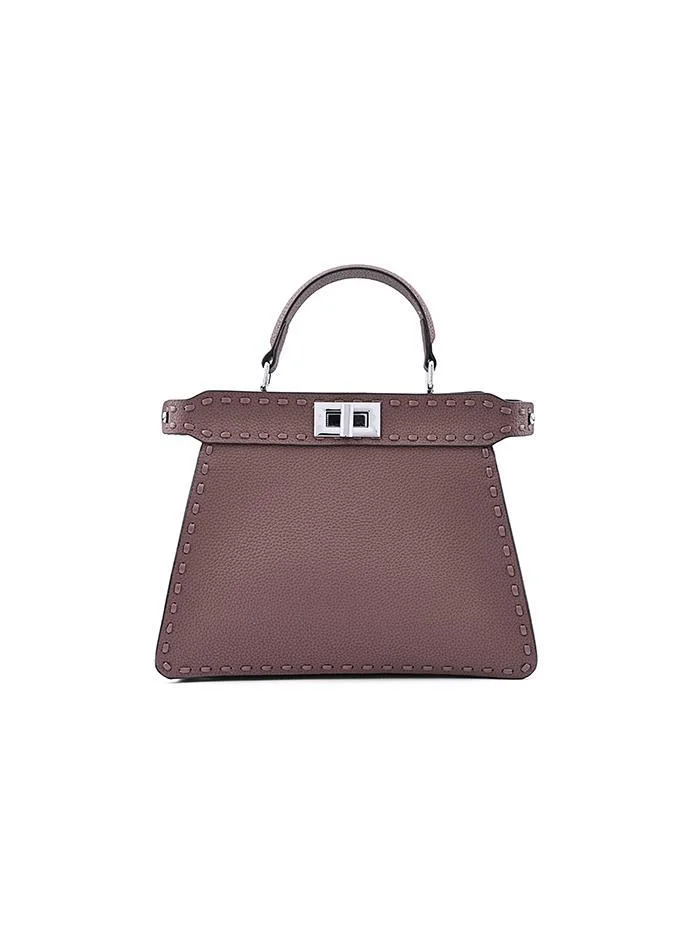 كابلي حقيبة يد جلدية أنيقة