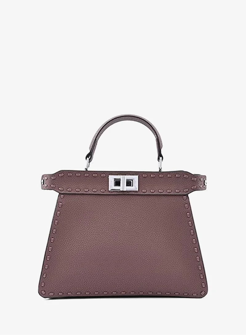 Cuple Elegant Leather Handbag