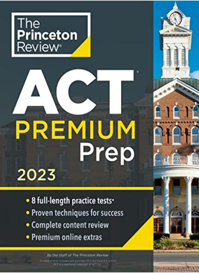 null - Princeton Review Act Premium Prep, 2023 - Image 1