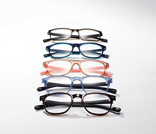 Cross Oxford Reading Glasses, Ultra-Light Polycarbonate Readers for Men, +1.00 Magnification - Image 5