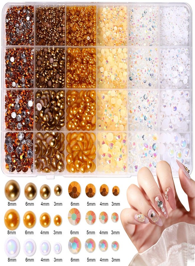 MAJOR DIJIT Colorful Nail Pearl Rhinestones Gems Bedazzling Kit DIY Crafts Accessories - Image 3