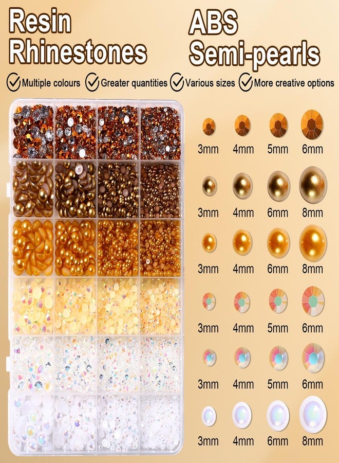 MAJOR DIJIT Colorful Nail Pearl Rhinestones Gems Bedazzling Kit DIY Crafts Accessories - Image 5