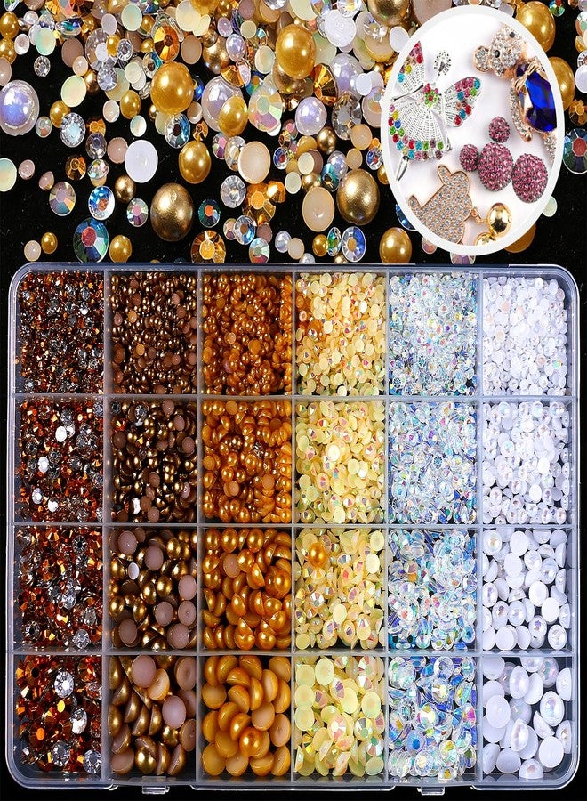 MAJOR DIJIT Colorful Nail Pearl Rhinestones Gems Bedazzling Kit DIY Crafts Accessories - Image 1