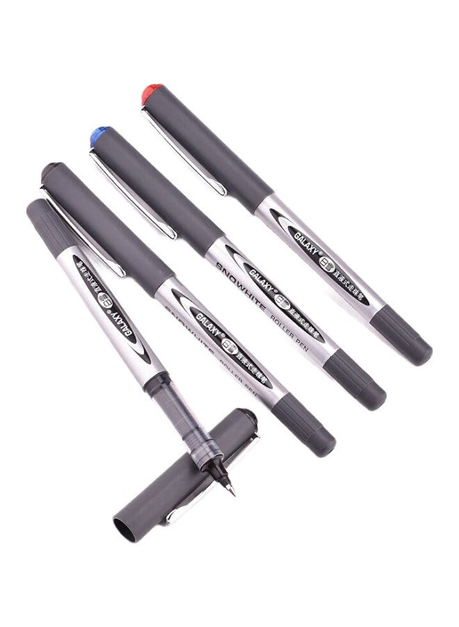 Snowhite Direct Liquid Signature Pen, Rollerball Pen, Direct Liquid Gel Pen, Student Exam Pen, Office Bullet Tip Pen, Black, 72 Pens/Box, Pvr-155 - Image 2