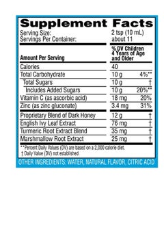 Zarbee's Children's Cough Syrup All in One Daytime 4oz 118ml Natural Grape Flavor  - Image 2