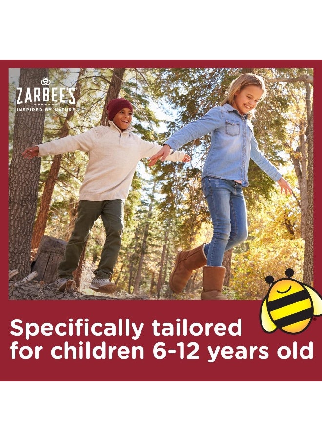 Zarbee's Zarbee's Kids All-in-One Daytime Cough Syrup + Mucus, Throat & Nasal  - Image 2