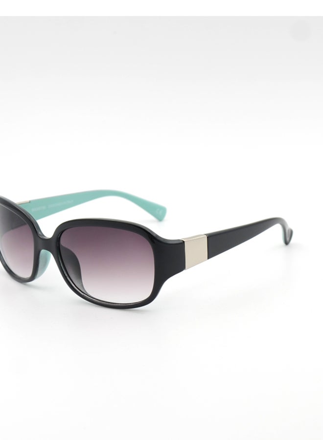 MADEYES نظارات شمسية للنساء لحماية من الأشعة فوق البنفسجية EE24P258 - أسود ديمي - Image 2