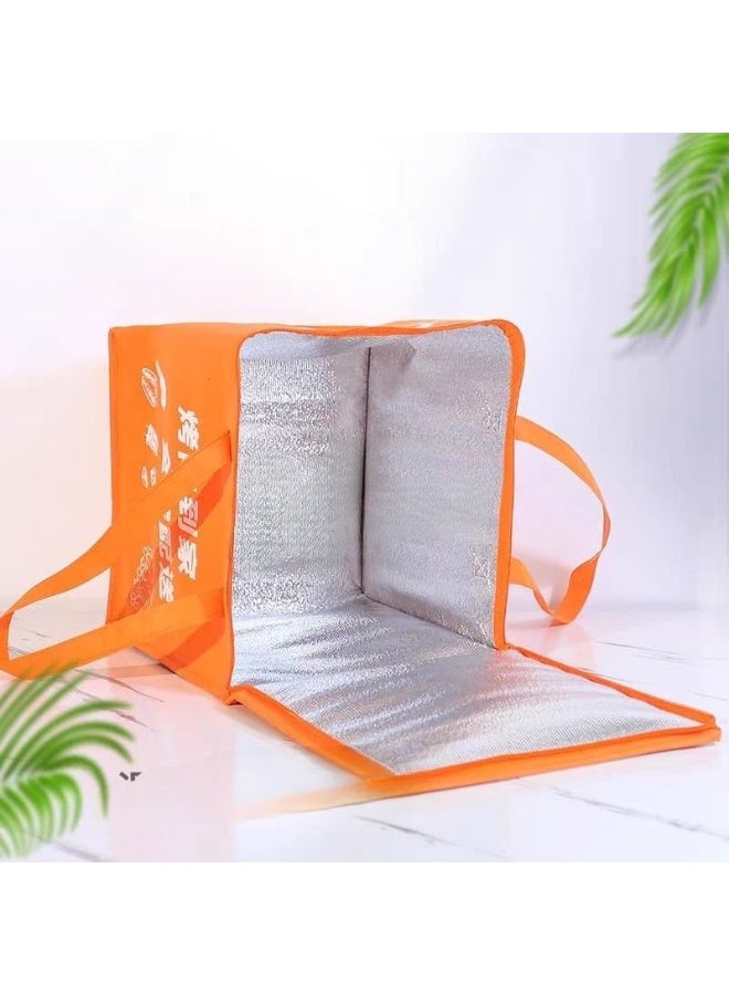 Versatile thermal food storage bag – Insulated lunchbox for keeping food and drinks hot or cold, ideal for trips, work, school, and travel – Large size 45 x 38 cm - Image 1