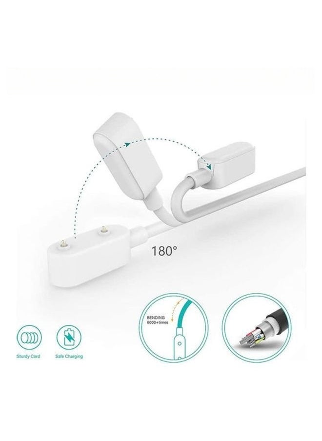 ARUWA Charger Cable Compatible for Huawei Watch Fit 3/Fit 2/FIT/FIT Mini/Band 10/Band 9/Band 8/Band 7/Band 6/Band 6 Pro, 1PCS Huawei Watch FIT 3 Charging Dock Clip Stand Replacement 3.3Ft USB Cord  - Image 4