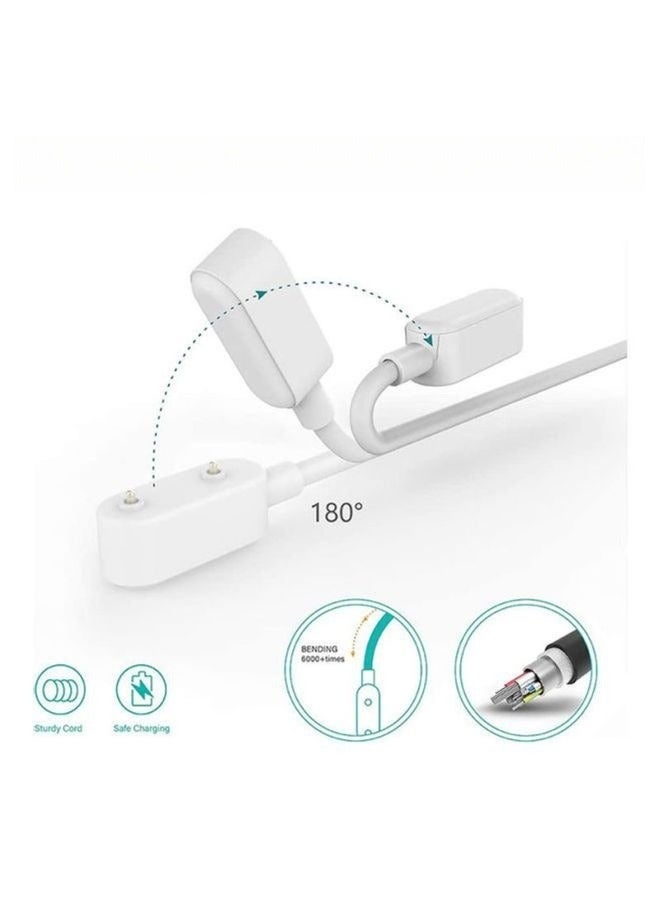 Charger Cable Compatible for Huawei Watch Fit 3/Fit 2/FIT/FIT Mini/Band 10/Band 9/Band 8/Band 7/Band 6/Band 6 Pro, 1PCS Huawei Watch FIT 3 Charging Dock Clip Stand Replacement 3.3Ft USB Cord  - Image 3