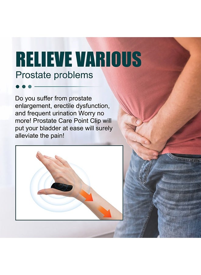 SOUTH MOON Prostate Care Point Clip, Relieve Prostate Discomfort Effortlessly, Migraine Pressure Point Clip for Men, Acupressure Hand Pressure Point Clip  - Image 2