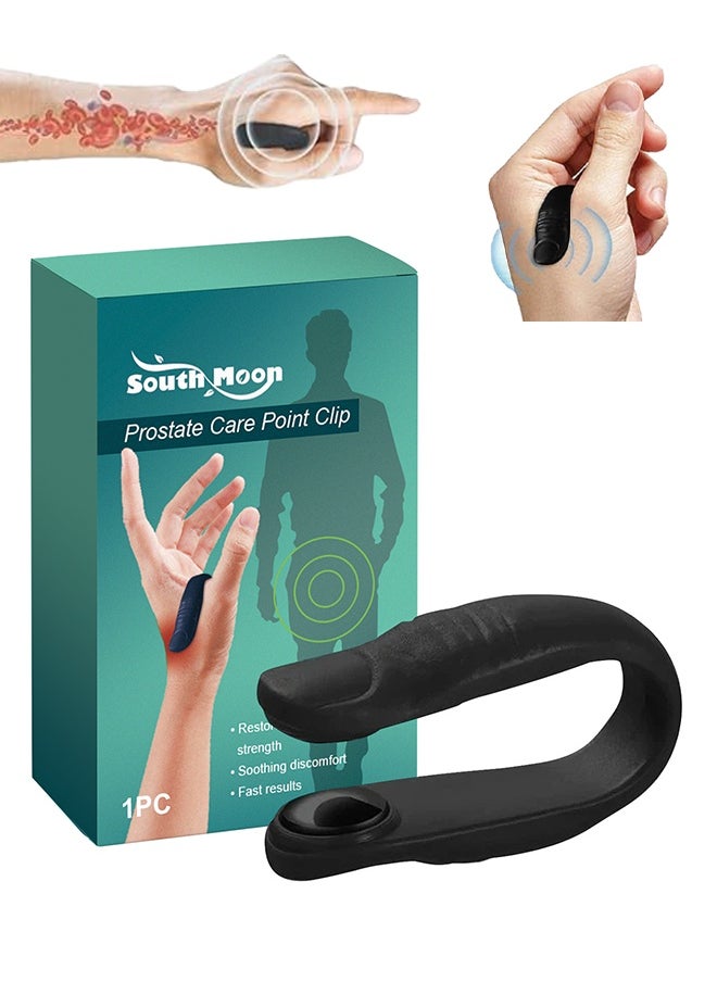 SOUTH MOON Prostate Care Point Clip, Relieve Prostate Discomfort Effortlessly, Migraine Pressure Point Clip for Men, Acupressure Hand Pressure Point Clip  - Image 1