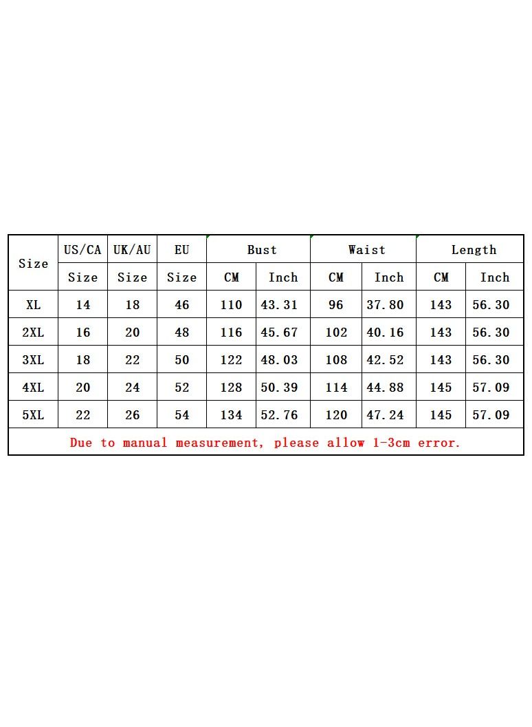 Plus-size Women's Summer New Sleeveless V-neck Dress Red