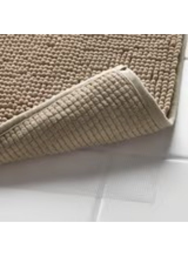 Toftbo Bath mat beige 55 cm - Image 3