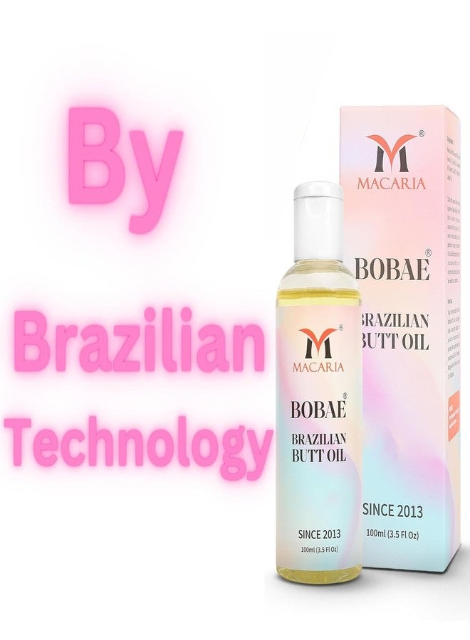MACARIA Bobae Brazilian Butt Bum Buttocks Hips Booty Oil - for Dark & Patchy Bum | Acne Clearing & Scar Removal for Bum And Back, Butt Acne Oil - 100 ML - Image 3