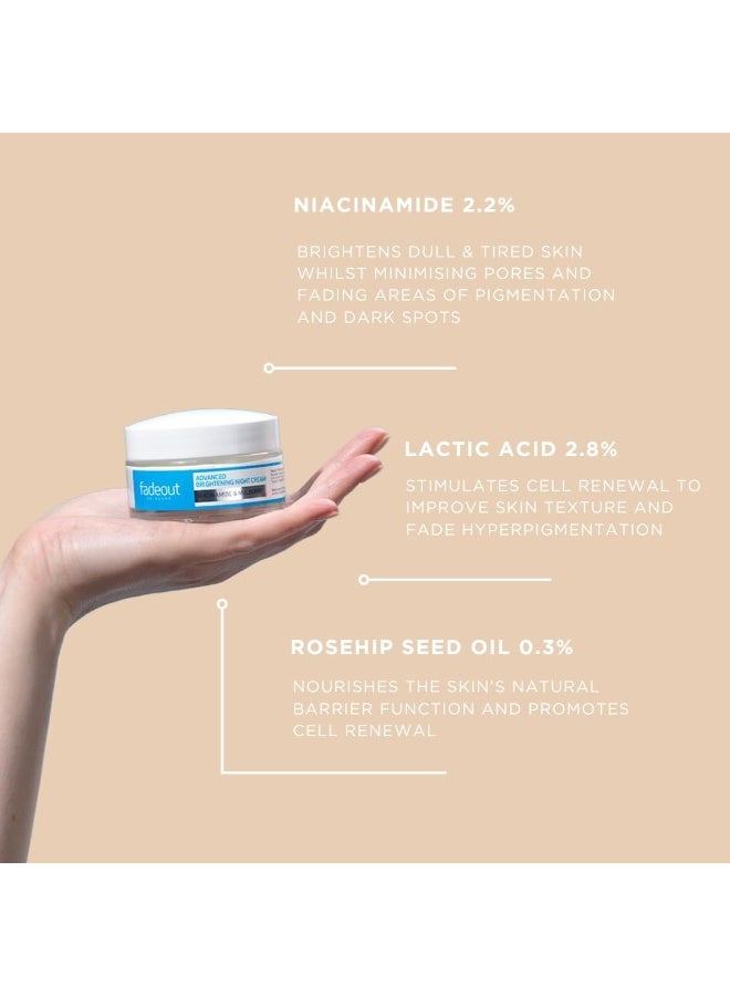 FADE OUT Advanced Whitening Night Cream 50ml - Image 2