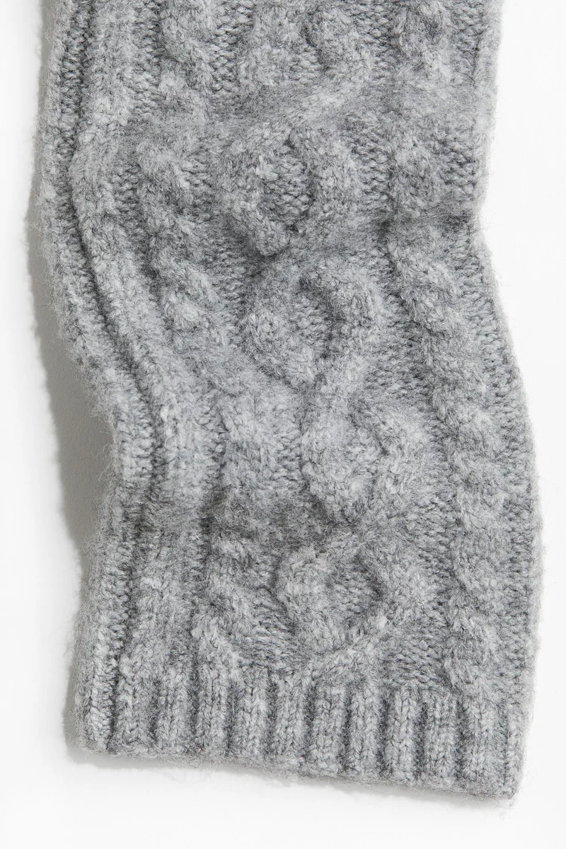 H&M Cable-Knit Leg Warmers
