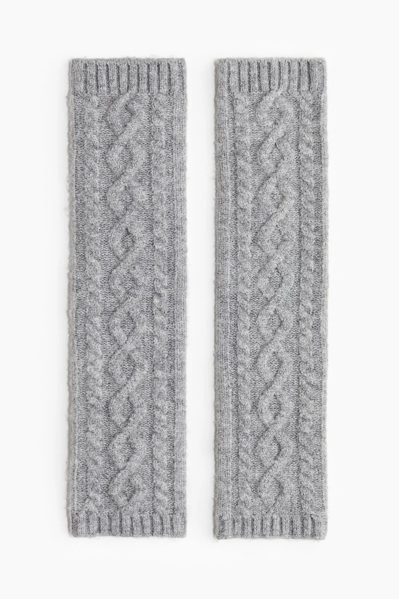 H&M Cable-Knit Leg Warmers