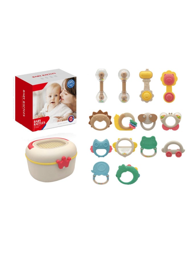 هوانجر طفل رضيع لعبة طفل جميل الأسنان الغراء مجموعة الجرس - Image 3