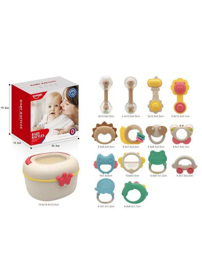 هوانجر طفل رضيع لعبة طفل جميل الأسنان الغراء مجموعة الجرس - Image 4