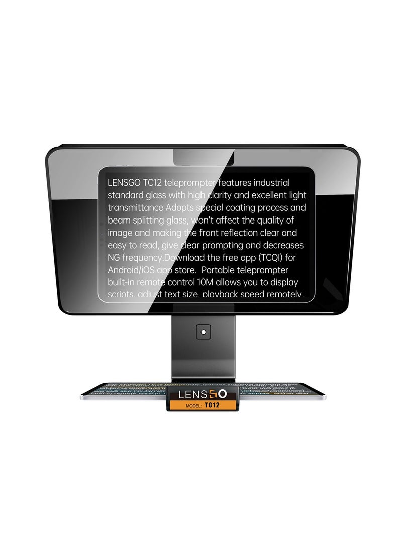 LENSGO TC12 Portable Teleprompter 12.9 - Image 2