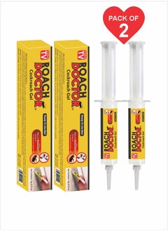 Roach Doctor Roach Doctor Ready-to-Use Cockroach Gel Bait - Effective Roach Killer for Homes & Kitchens Pack Of 2 