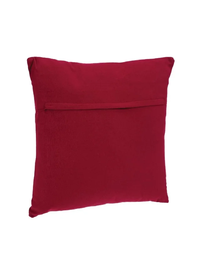 atmosphera Premium Quality Square Shaped Cushion Red 38 x 38 cm 103850G