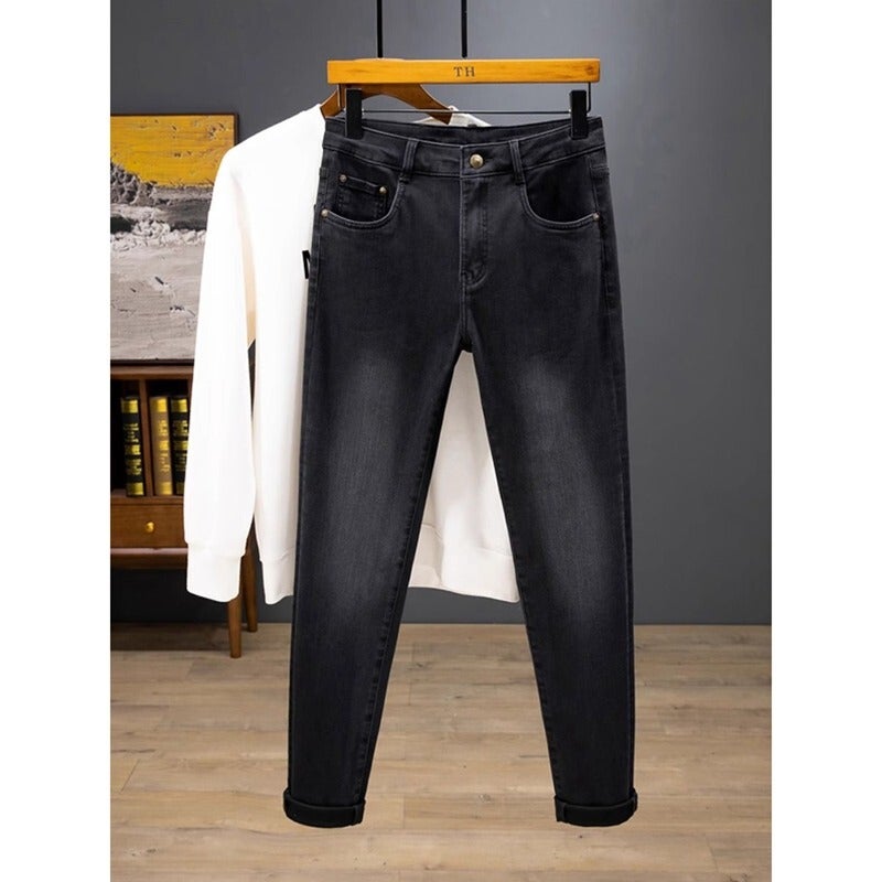 Unisex Casual Daily Denim Jeans - Image 5