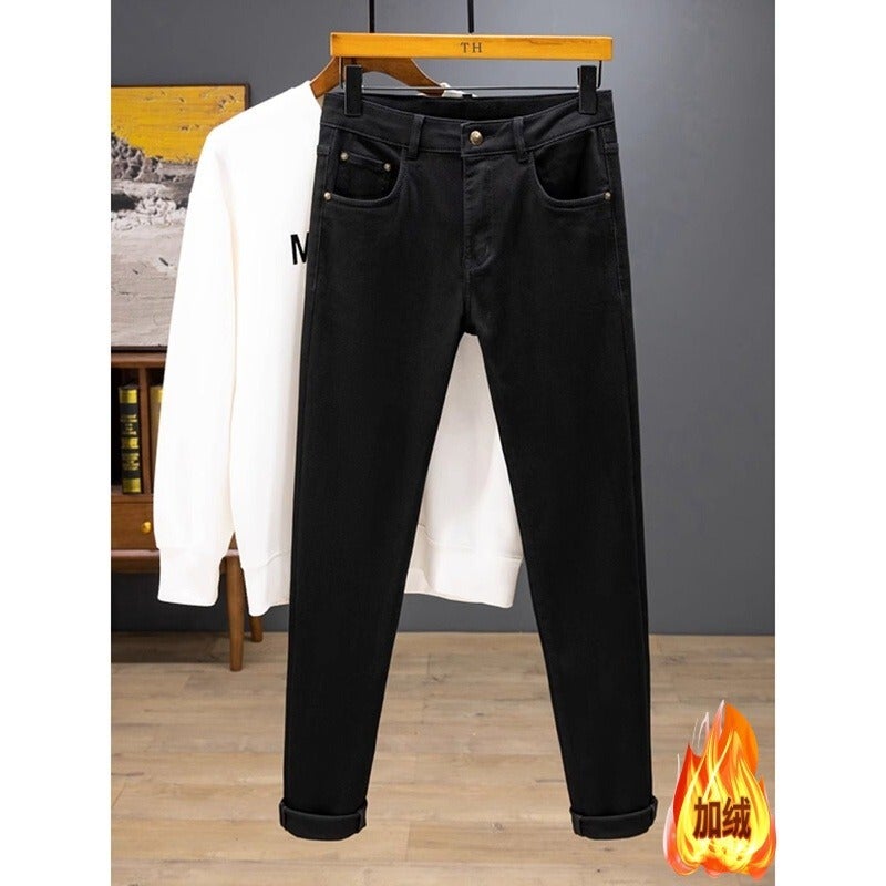 Unisex Casual Daily Denim Jeans - Image 3