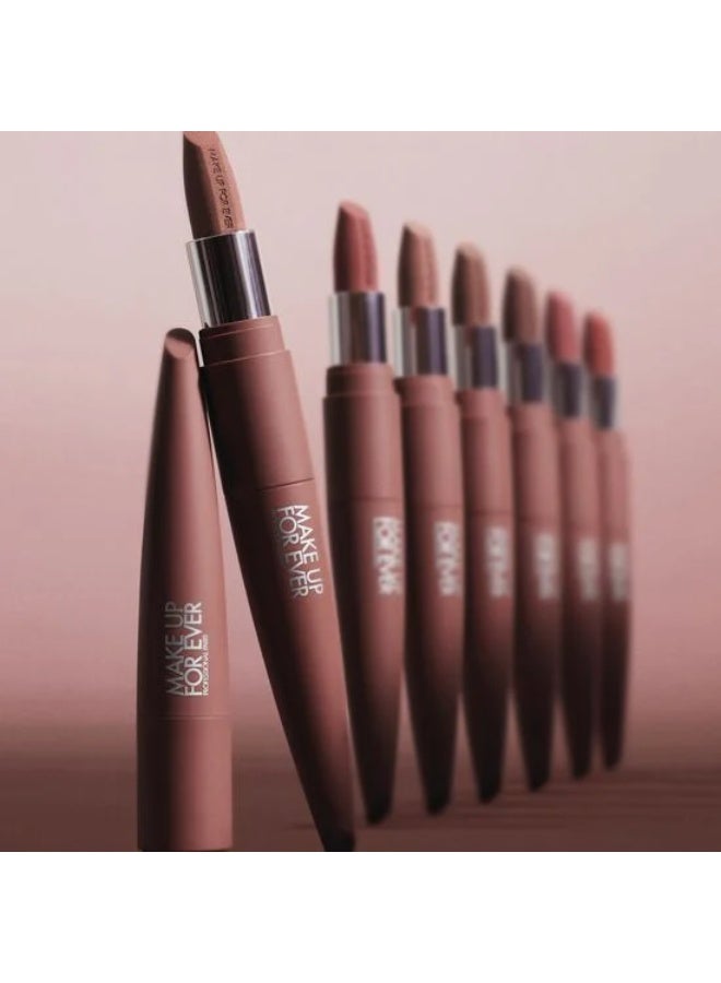 MAKE UP FOR EVER Rouge Artist Velvet Nude-101-(Soft Blush) Long Lasting Soft Nude Matte Lipstick - Image 5