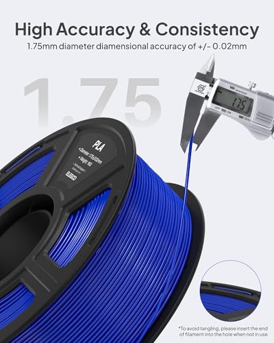 ELEGOO PLA Filament 175mm Brown 1KG 3D Printer Filament Dimensional Accuracy 002mm 1kg Spool22lbs Fit Most FDM 3D Printers - Image 3