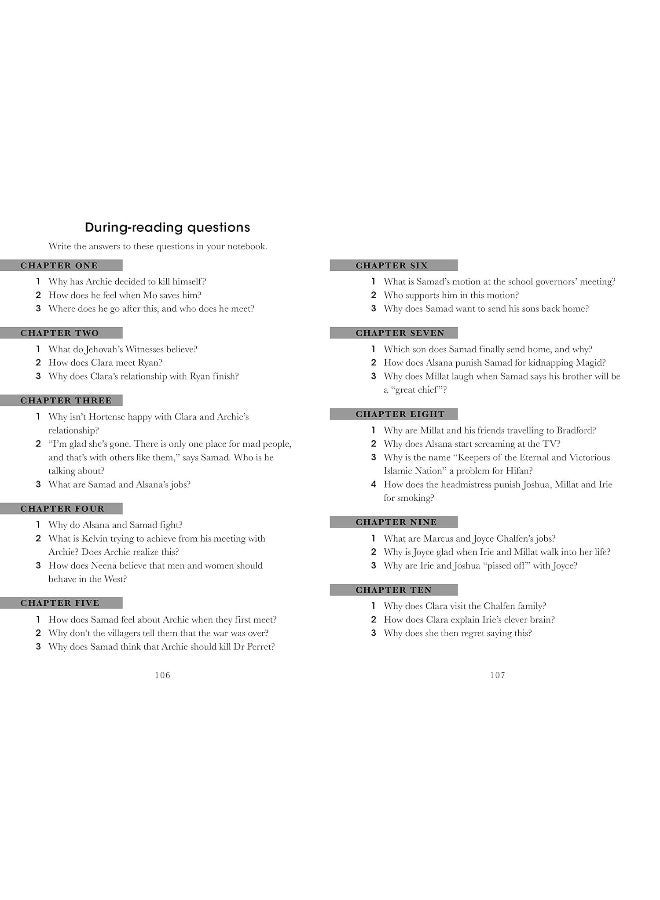 Penguin Readers Level 7: White Teeth (ELT Graded Reader)  - Image 3