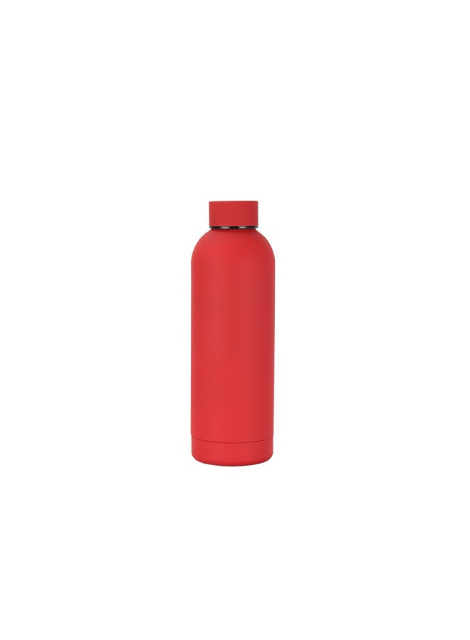 304 American Small Mouth Bottle Thermos Cup Outdoor Portable Large Capacity Sports Water Cup Rubber Paint Gift Cup