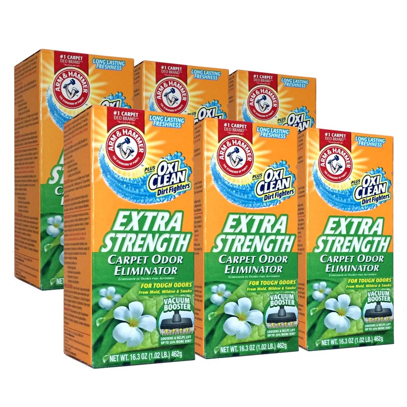 Arm & Hammer 4SGM New 361970Extra Strengh 16.3Z Carpet Odor Eliminator (6-Pack) Laundry Detergent Cheap Wholesale Discount Bulk Cleaning Laundry Detergent Firesale - Image 1