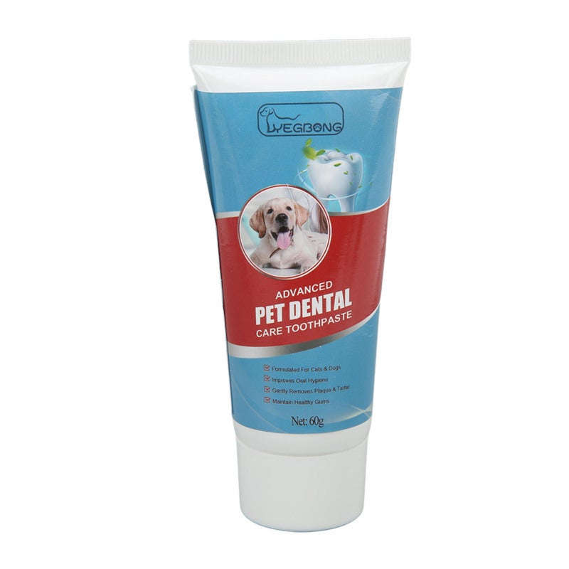 Pet Toothpaste: Natural Human-Grade Ingredients, Edible Foam-Free Formula - Mild Non-Irritating Dental Care for Dogs, Cats and Pet Owners - Image 1