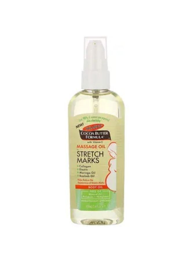PALMER'S Palmer's Cocoa Butter Formula Massage Body Oil for Stretch Marks 3.4 fl oz 100 ml 