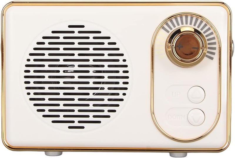 Vintage Portable Bluetooth Speaker 10m Range Rechargeable 6 Hours Playtime Camping Gift - Image 1