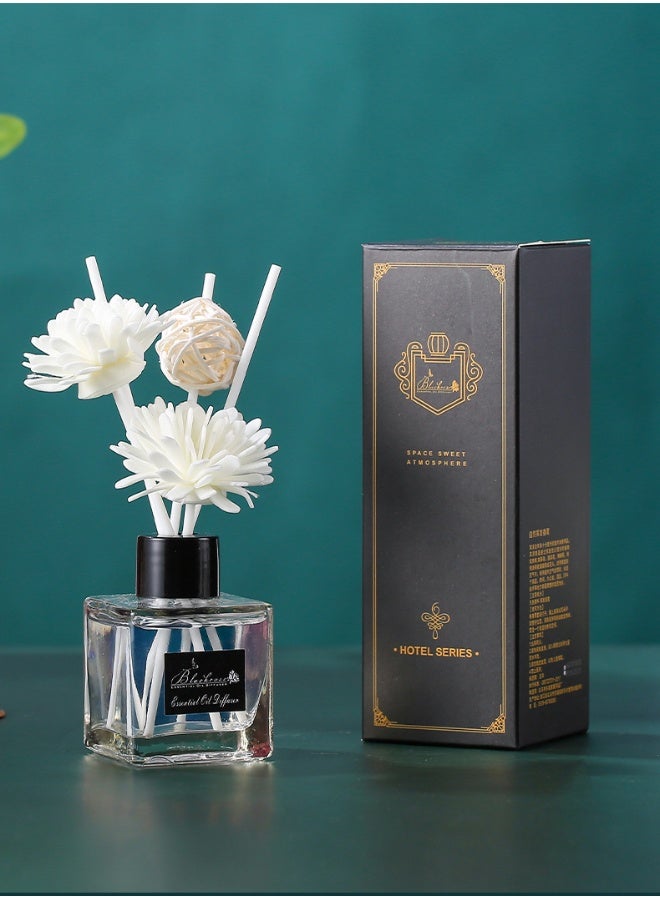 معطر هواء نافث الروائح المائي، معطر زيوت أساسية برائحة تدوم طويلاً لتزيين المنزل، غرفة النوم، الحمام، والمكتب (50 مل) - Image 4