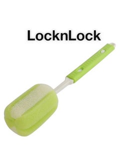 LocknLock LocknLock Water Bottle Cleaning Brush with Soft Foam Sponge and Non-Slip Handle (5x28cm, Green)  - Image 1