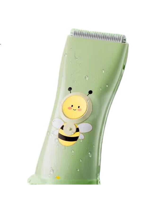 Aux Baby Hair Clipper, Home Use Quiet Electric Trimmer, Baby And Child Electric Hair Clipper, Hair Cutting Tool, Fully Washable, [Standard Configuration + Dual Blades] - Image 3