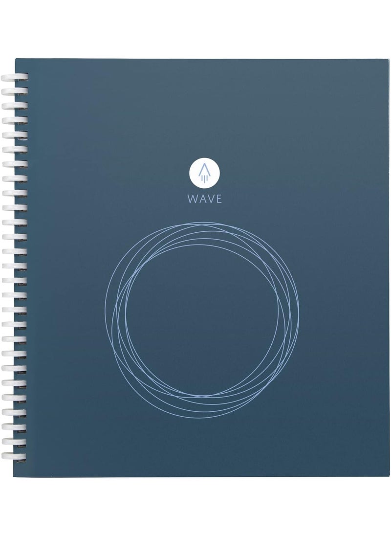 Rocketbook Rocketbook Wave Smart Reusable Notebook Dotted Rule Blue Cover 40 95 x 85 Sheets  - Image 2