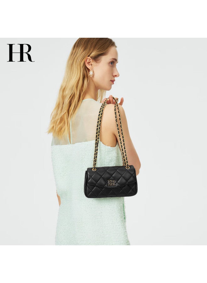 Hr Helena Handbag, Women's Bag, Chanel-style Quilted Chain Bag, Top-grain Leather Shoulder Crossbody Bag, Birthday Gift For Wome - Image 1